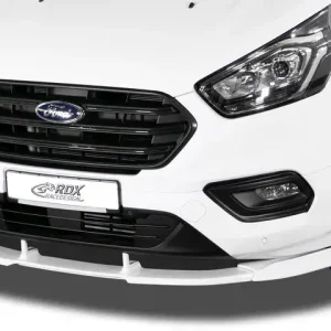 Schnäppchen RDX Frontspoiler VARIO-X für FORD Transit / Tourneo Custom MK7 2018+ Frontlippe Front Ansatz Vorne Spoilerlippe