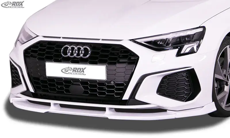 Sofort Bestellen RDX Frontspoiler VARIO-X für AUDI A3 8Y S-Line & S3 Frontlippe Front Ansatz Vorne Spoilerlippe