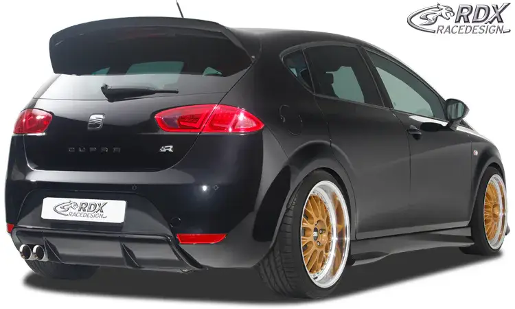 Top-Seller RDX Heckansatz für SEAT Leon 1P FR / Cupra Diffusor Heckblende Heckdiffusor
