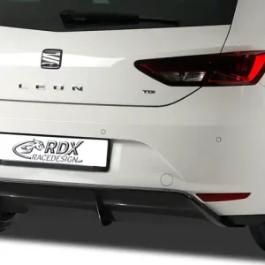 Echt RDX Heckansatz für SEAT Leon 5F / Leon 5F SC Diffusor Heckblende Heckdiffusor