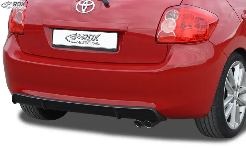 Top-Angebot RDX Heckansatz für TOYOTA Auris E150 (-2010) Diffusor Heckblende Heckdiffusor