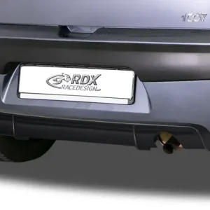 Top-Seller RDX Heckansatz für PEUGEOT 1007 Diffusor Heckblende Heckdiffusor