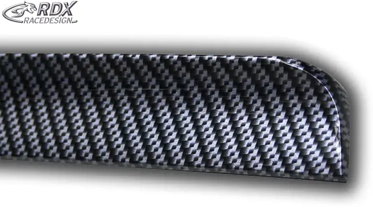 Solange Der Vorrat Reicht RDX Hecklippe für SKODA Superb 1 CARBON Look Heck Spoiler Lippe