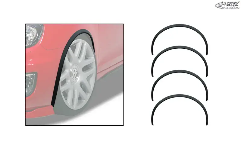 RDX Universal Radlaufverbreiterungen FENDER-X Kotflügelverbreiterung Günstig