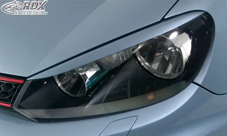 Geprüft RDX Scheinwerferblenden für VW Golf 6 Böser Blick