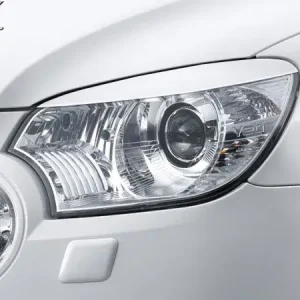 Echt RDX Scheinwerferblenden für SKODA Yeti 2009-2013 Böser Blick