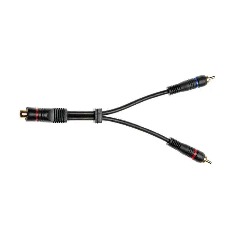 Carmedien Cinch Y-Kabel 1 Buchse auf 2 Stecker Beliebt