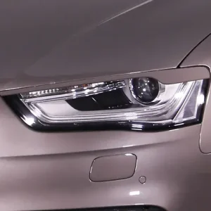 Ausverkauf RDX Scheinwerferblenden für AUDI A4 B8, B81, 8K Facelift (2011-2015) schwarz glänzend Böser Blick