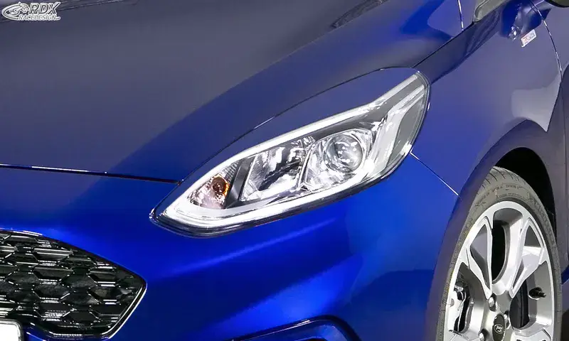 Aktuell RDX Scheinwerferblenden für FORD Fiesta MK8 JHH (2017-2022) Böser Blick