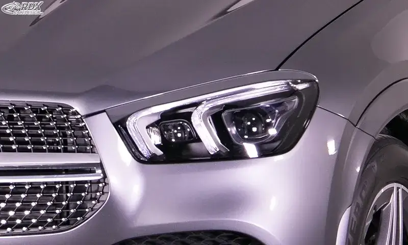Billig RDX Scheinwerferblenden für MERCEDES GLE 167 (2018+) Böser Blick
