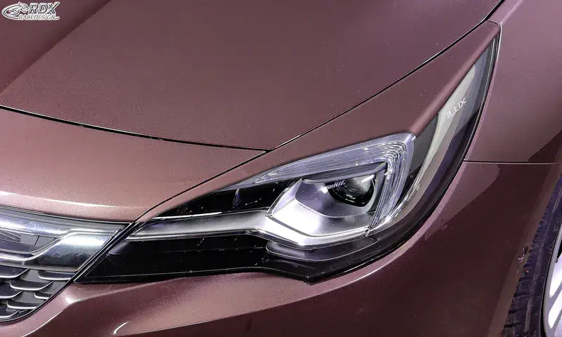 Direktkauf RDX Scheinwerferblenden für OPEL Astra K (2015+) Böser Blick