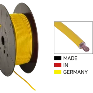 Top-Preis ACV Stromkabel FLY 4,00 mm² gelb Spule 100 m