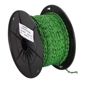 ACV Lautsprecherkabel verdrillt 2x0.75mm² grün/grün-schwarz 100m Direktkauf