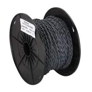 ACV Lautsprecherkabel verdrillt 2x0.75mm² grau/grau-schwarz 100m Nur Für Kurze Zeit