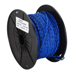Versand Am Gleichen Tag ACV Lautsprecherkabel verdrillt 2x0.75mm² blau/blau-schwarz 100m