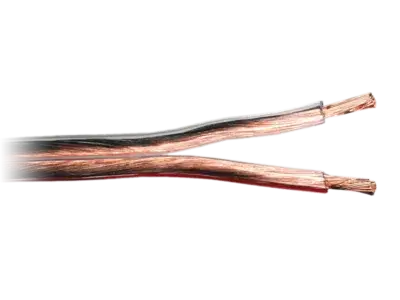 ACV Lautsprecherkabel 2x2,50 mm transparent/rot 100m Garantierte Lieferung