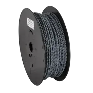 ACV Lautsprecherkabel verdrillt 2x2.50mm² grau/grau-schwarz 100m Neue Ware