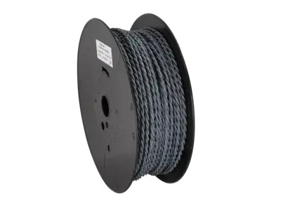 ACV Lautsprecherkabel verdrillt 2x2.50mm² grau/grau-schwarz 100m Neue Ware