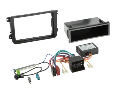 ACV 2-DIN Kit mit Fach Seat/Skoda/VW Fahrzeuge CAN/Antenne Rabatt