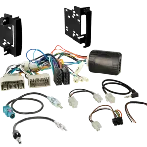 ACV 2-DIN Kit Chrysler/Dodge/Jeep/VW LFB/Amp schwarz Nur Heute