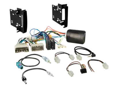 ACV 2-DIN Kit Chrysler/Dodge/Jeep/VW LFB/Amp schwarz Nur Heute