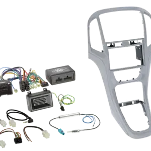 ACV 2-DIN Kit Opel Astra J 2009-2018 platin silber LFB/Lead 3 Versand Am Gleichen Tag