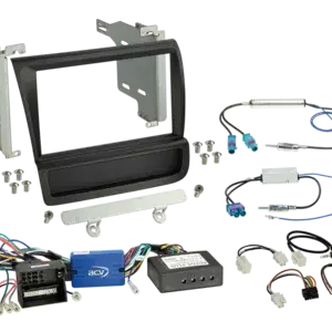 ACV 2-DIN Kit Audi R8(42) 04/2007-05/2015 LFB/Amp schwarz Super-Preis