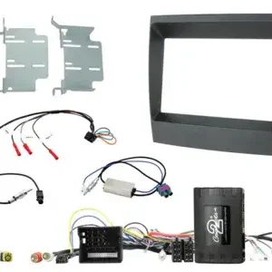 ACV 2-DIN Kit Porsche Panamera 2009-2016 Infodapter/Amp schwarz Preisknaller