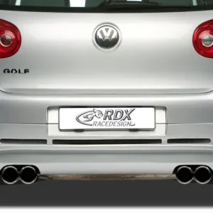 Aktuell RDX Heckansatz für VW Golf 5 "GTI/R-Five" mit Endrohrausfräsung links & rechts Heckschürze Heck