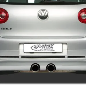 Top-Preis RDX Heckansatz für VW Golf 5 "GTI/R-Five" mit Endrohrausfräsung für R32-Auspuff Heckschürze Heck