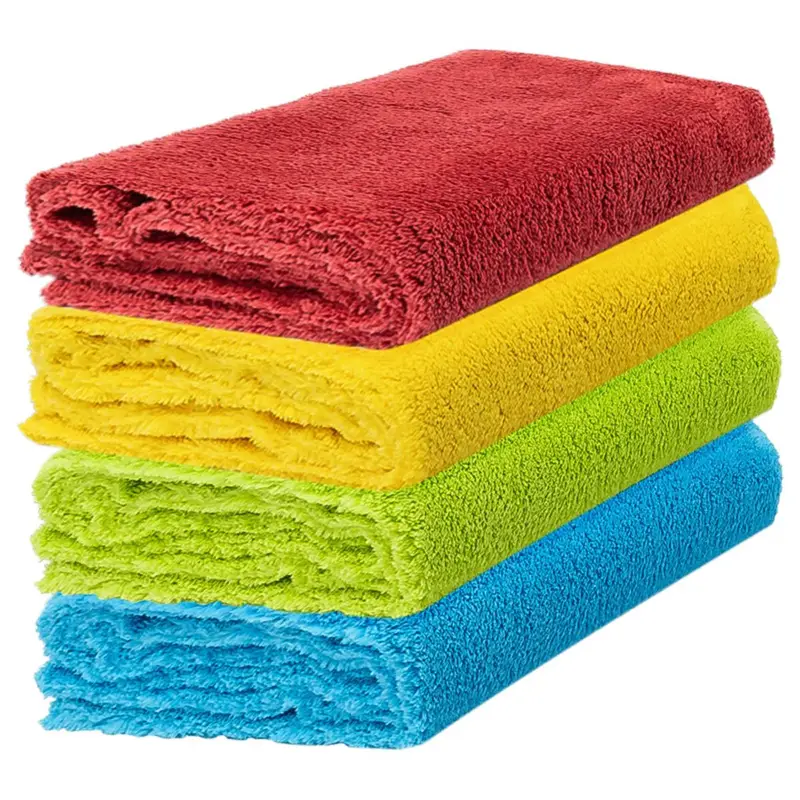 Preisknaller Garage Freaks Poliertuch Set 4 Mikrofasertücher - 40 x 40cm, 550 GSM