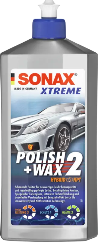 Rabatt SONAX XTREME Polish+Wax 2 Hybrid NPT 500 ml