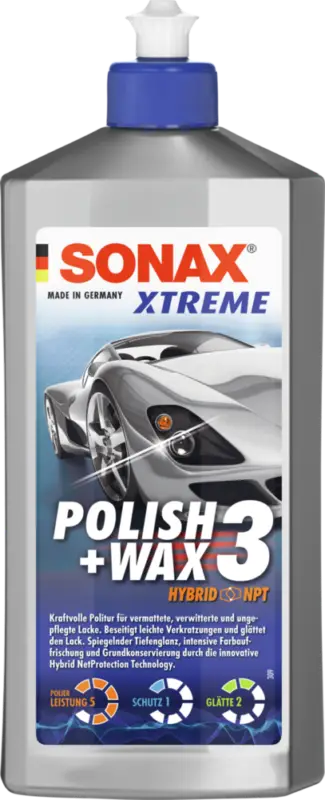 SONAX XTREME - Polish+Wax 3 - 500ml Sonderangebot