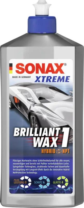 Sonderaktion SONAX XTREME BrilliantWax 1 Hybrid NPT 500 ml
