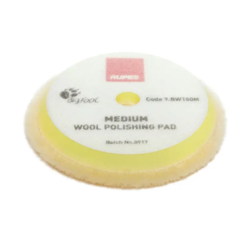 Markenware RUPES - Polierschwamm Medium - Wool Polishing Pad - 130/150mm