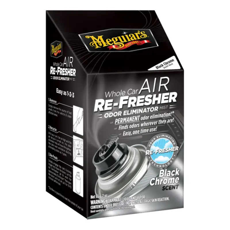 Zertifiziert Meguiar's Air Re-Fresher "Black Chrome" 59 ml