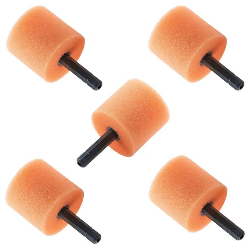 Flex Zylinder Polierschwamm PZ-O 35 HEX 5 Stück orange Bestpreis