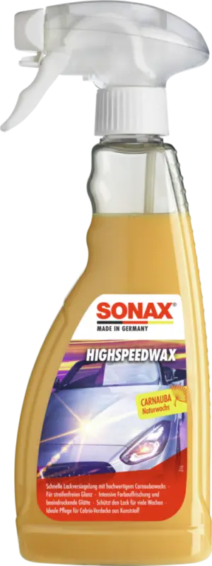 Sonax - HighSpeedWax Sprühwachs 500ml Rabatt