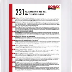 Sonax Profiline Red Max Felgenreiniger 25L Garantierte Lieferung