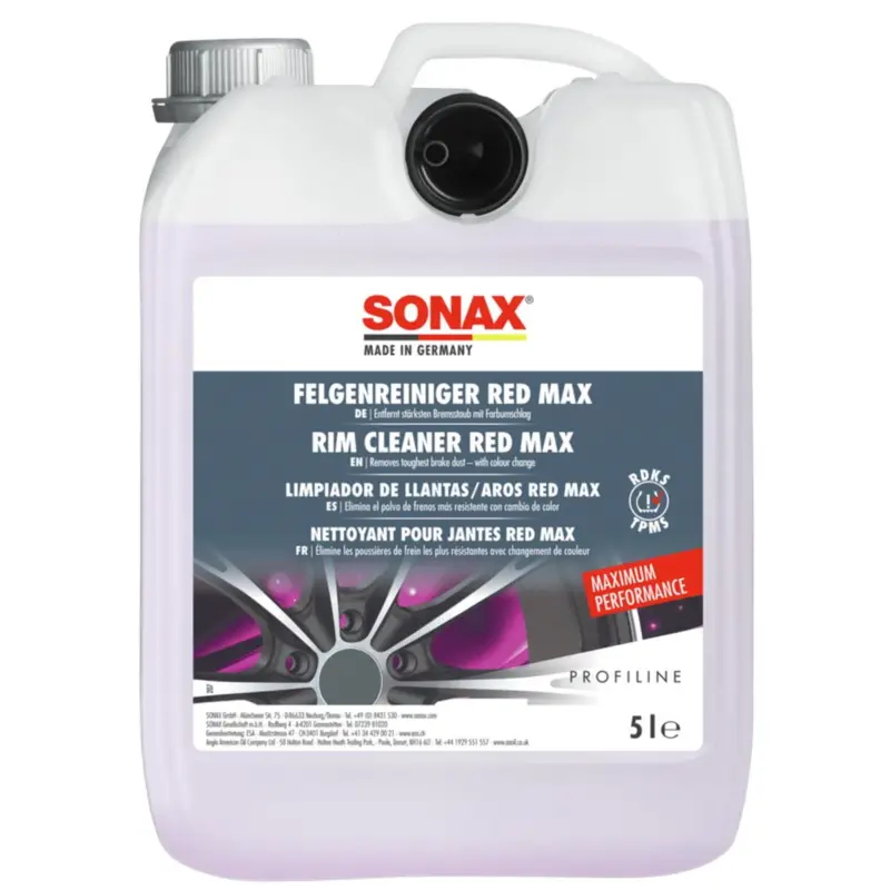 Sonax - Profiline Red Max Felgenreiniger - 5L Neue Kollektion