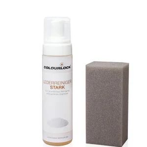 Colourlock - Lederreiniger stark - 200ml + Schwamm Solange Der Vorrat Reicht