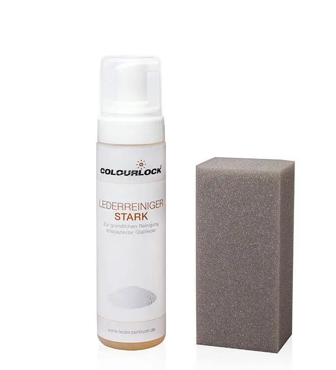 Colourlock - Lederreiniger stark - 200ml + Schwamm Solange Der Vorrat Reicht