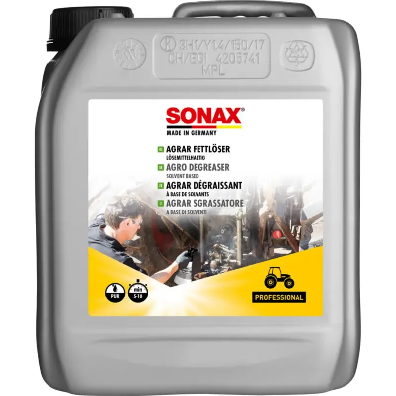 Echt Sonax Agrar Fettlöser lösemittelhaltig 5L