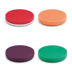 Flex Polierschwämme 200mm grün, violett, orange, rot Meistverkauft