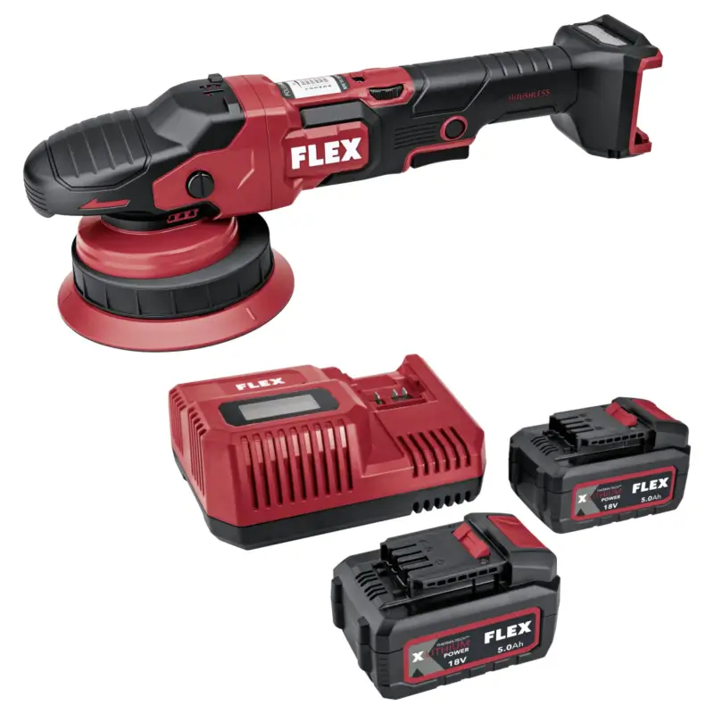 Akku-Exzenterpolierer mit Freilauf 18 V XFE 15 150 18-EC Set Markenprodukt