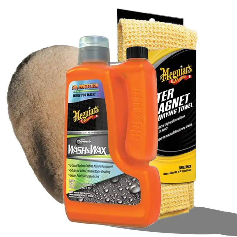Solange Der Vorrat Reicht Meguiar's Hybrid Ceramic Wash & Wax Set