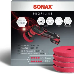 Sonax - SchaumPad hart 75mm - 4 Stück Rabatt
