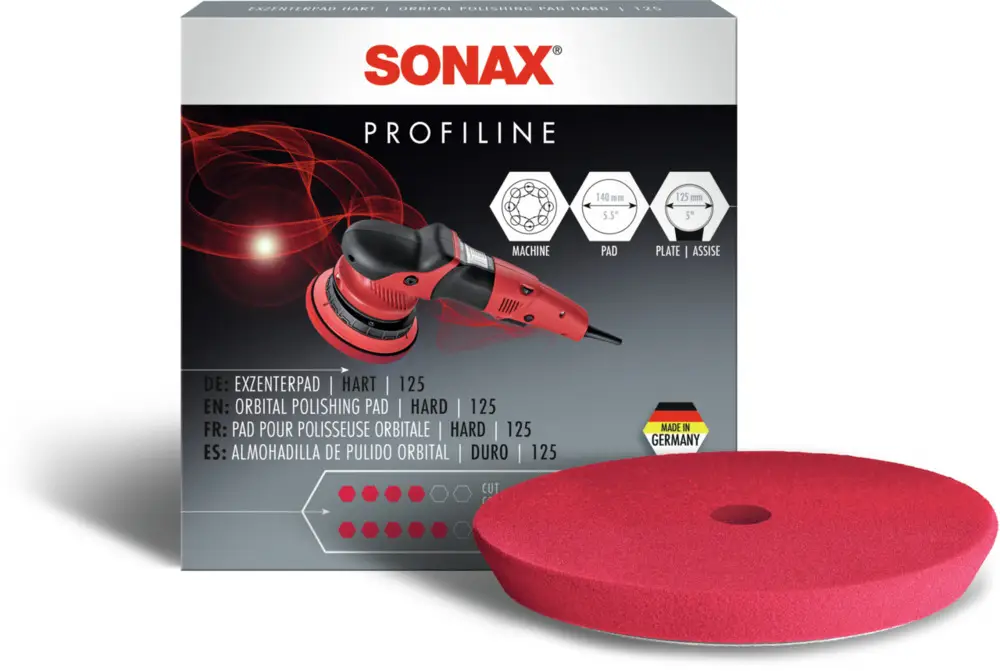 Sonax - ExzenterPad hart - 125mm Sichere Zahlung