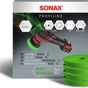 Sonax - SchaumPad medium 75mm - 4 Stück Neu
