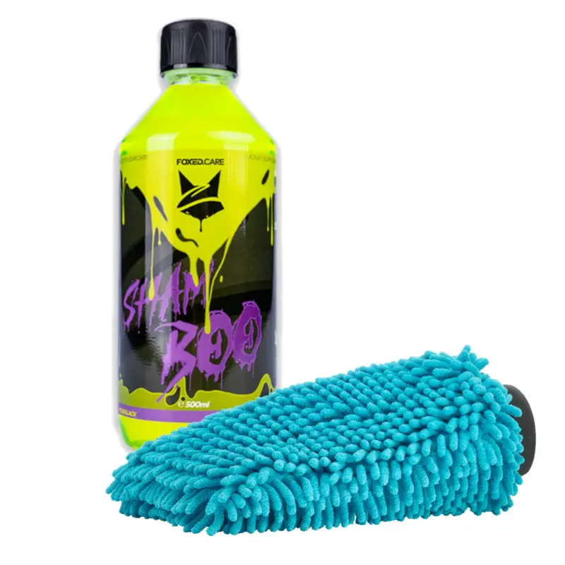 Foxed Care Shamboo + Shaggy Waschhandschuh Billig